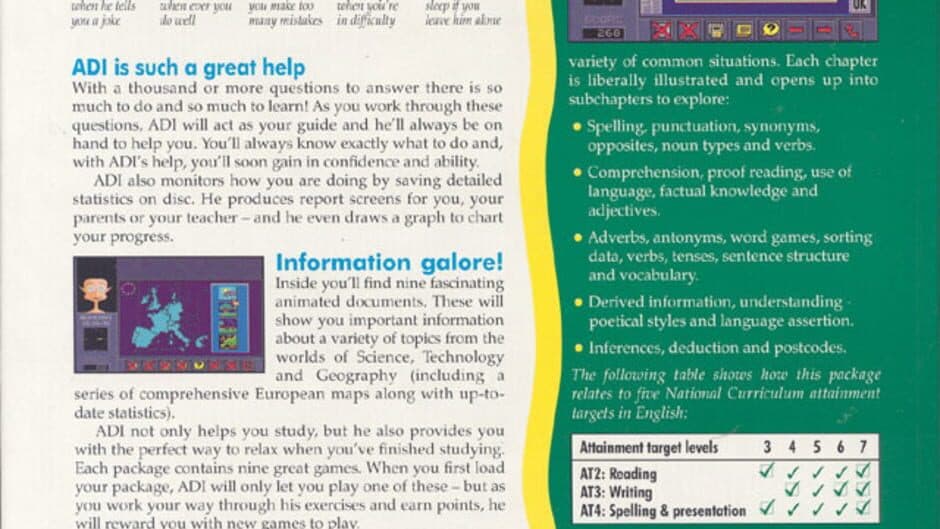 ADI English: 13/14 Years banner