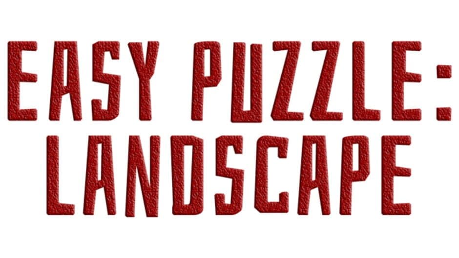 Easy puzzle: Landscape banner