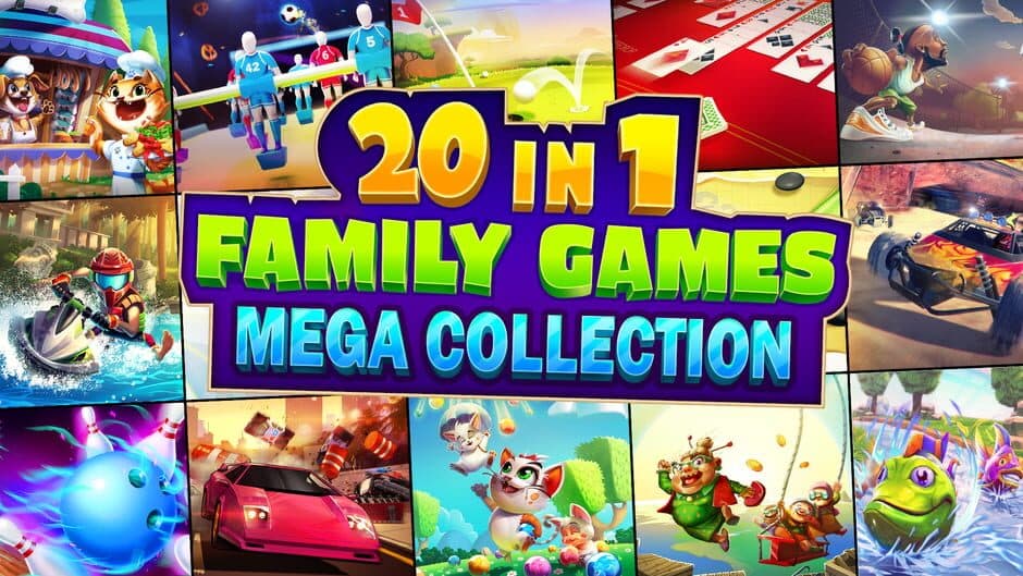 20 in 1 Family Games Mega Collection banner