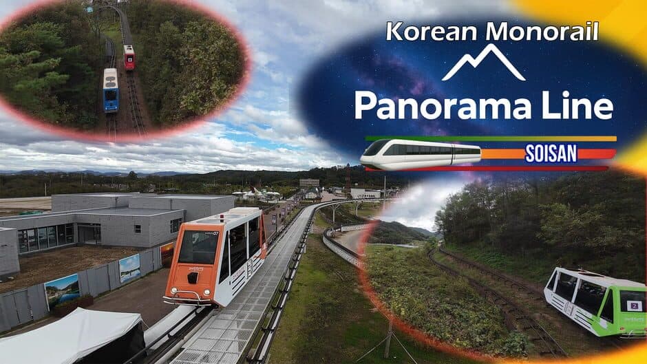 Korean Monorail Panorama Line Soisan banner
