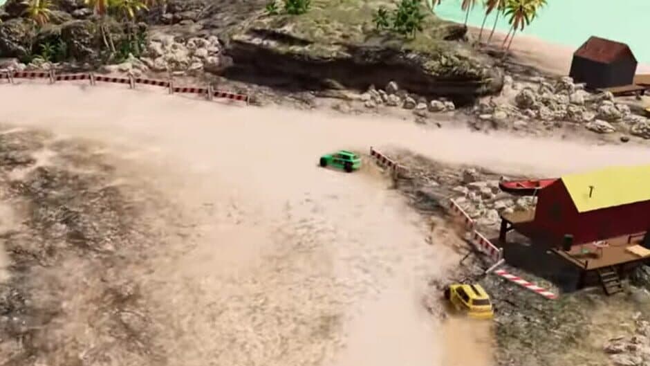 Retrowave Barro Crazy Drift banner