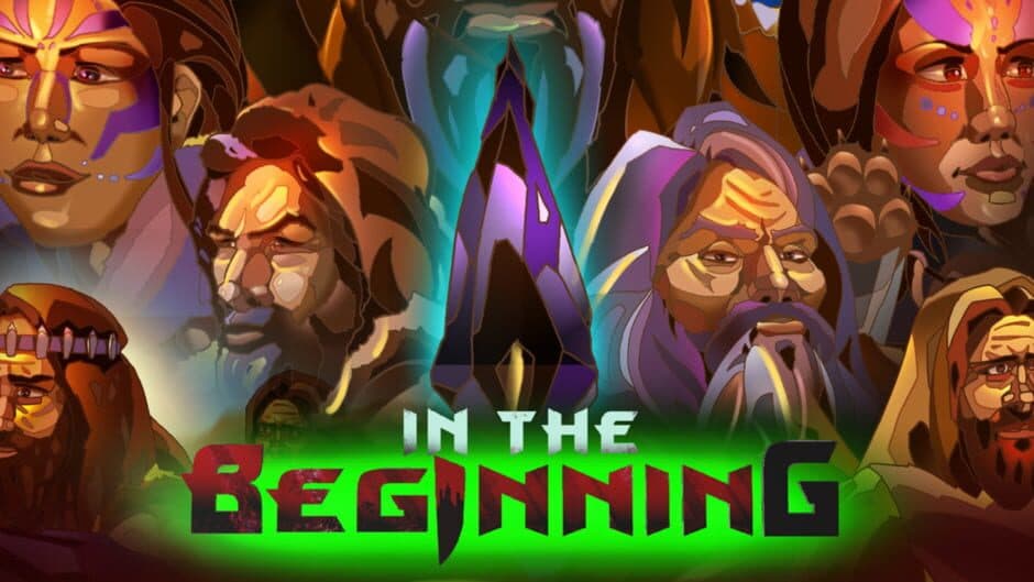 In the beginning banner
