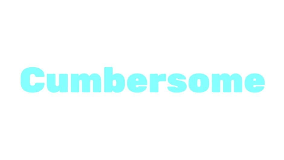 Cumbersome banner