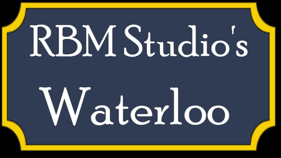 RBM Studio's Waterloo banner