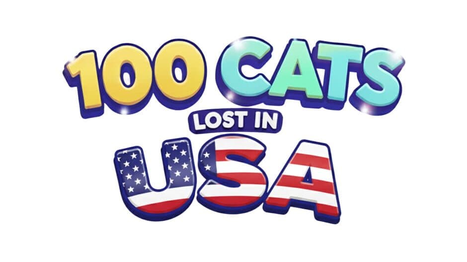 100 Cats Lost in Usa Find & Color banner