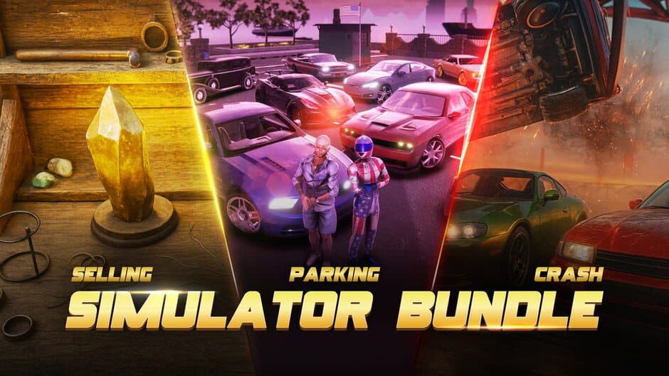 Selling & Parking & Crash Simulator Bundle banner