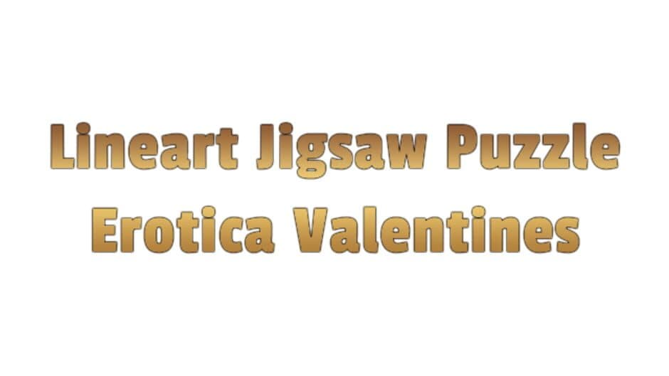 LineArt Jigsaw Puzzle: Erotica Valentines banner