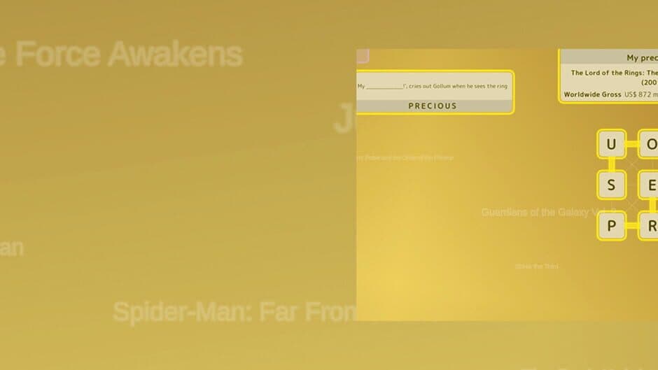 Mini Words: Top Movies banner