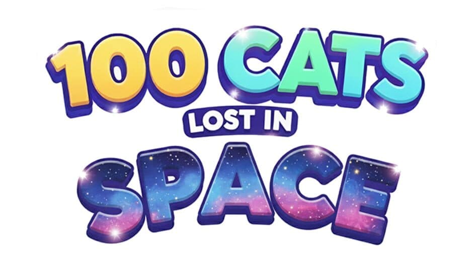 100 Cats Lost in Space Find & Color banner
