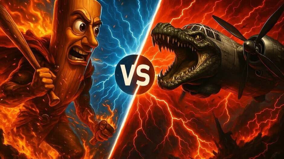 Bombardino Crocodilo vs. Tung Tung Sahur banner