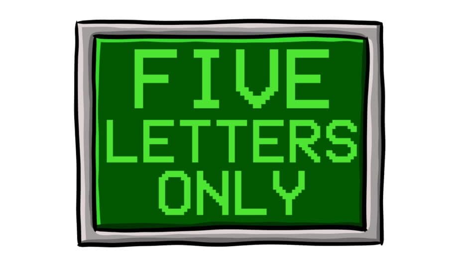 Five Letters Only banner