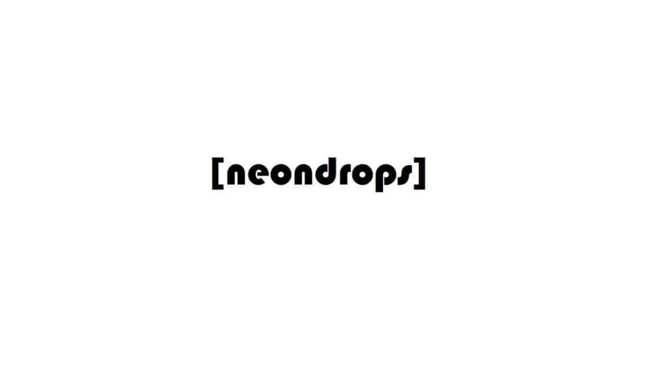 Neondrops banner