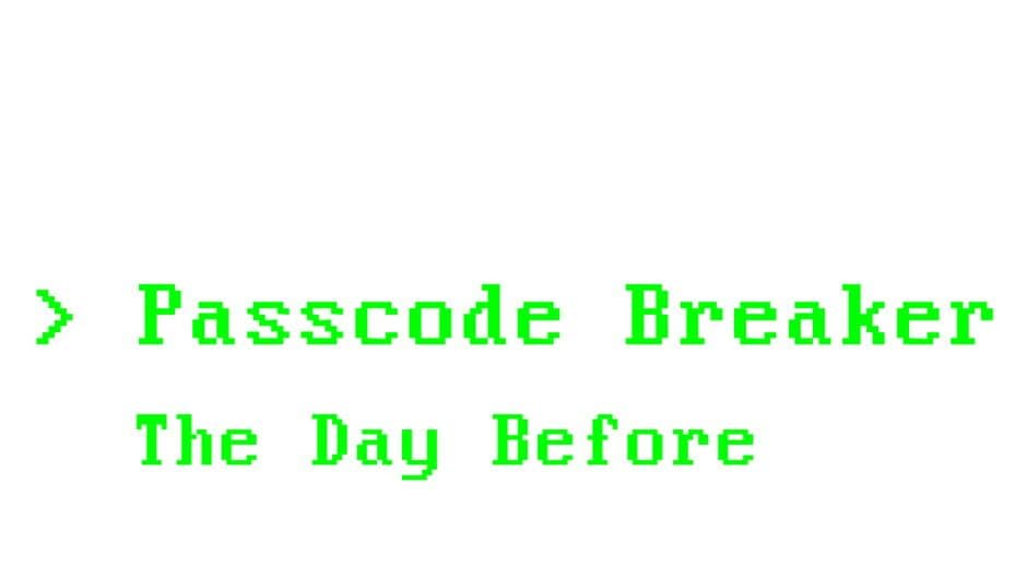 Passcode Breaker: The Day Before banner