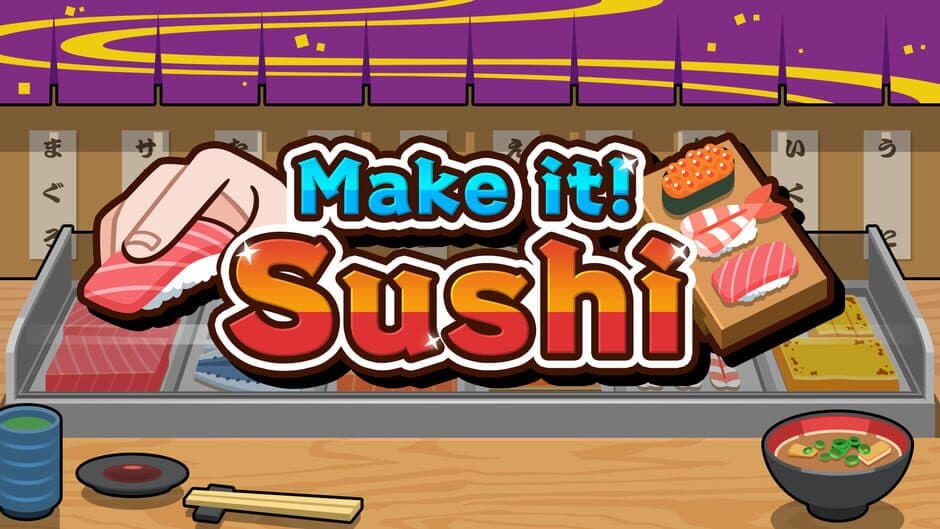 Make it! Sushi banner