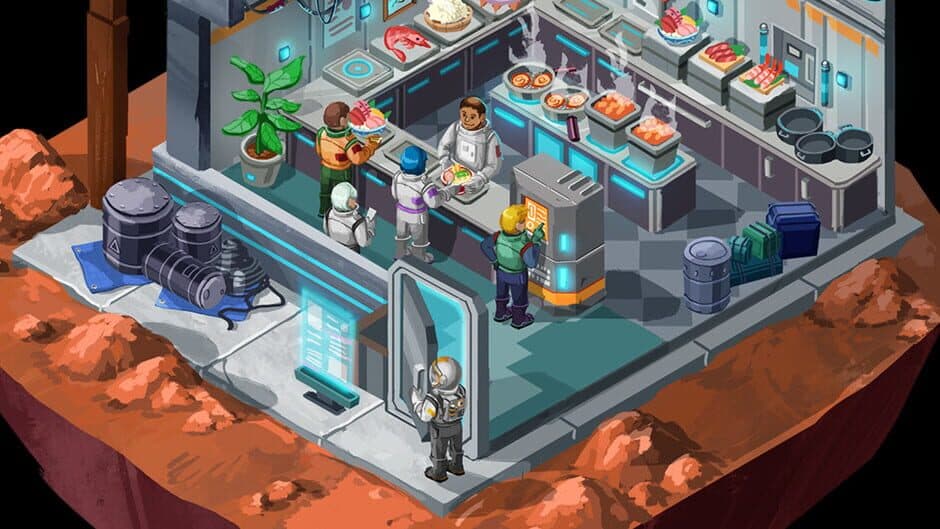Mars Base Alley banner