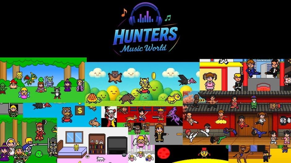 Hunters Music World banner