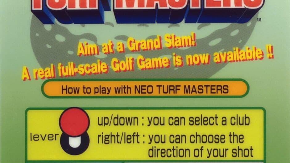 Neo Turf Masters banner