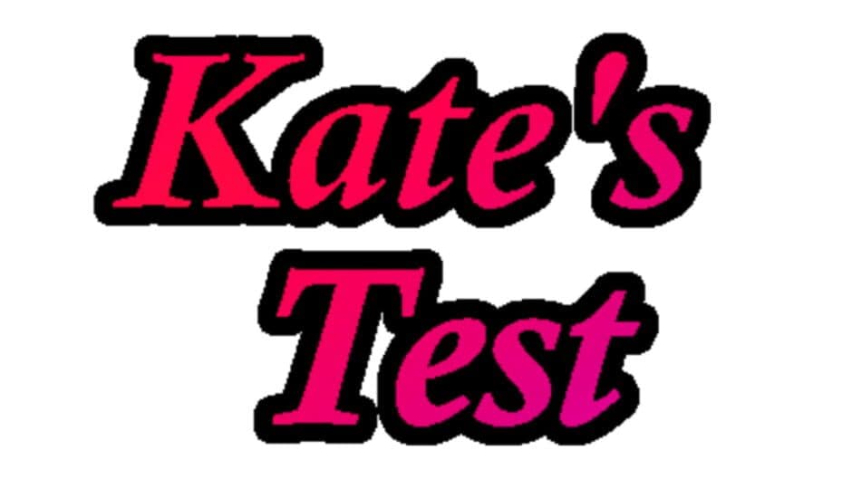Kate's Test banner