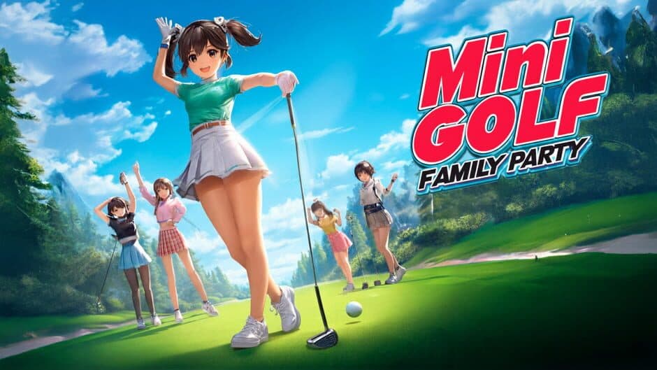 Minigolf Family Party banner