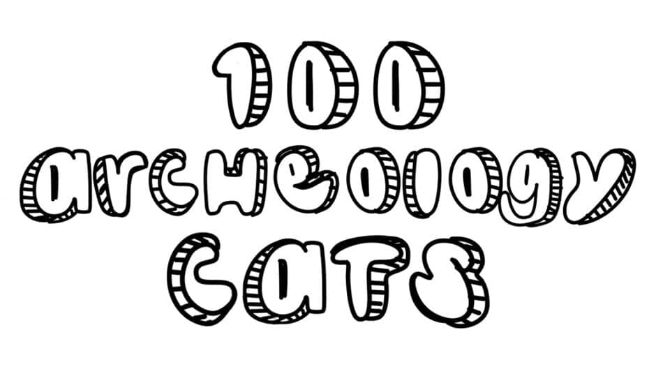 100 Archeology Cats banner