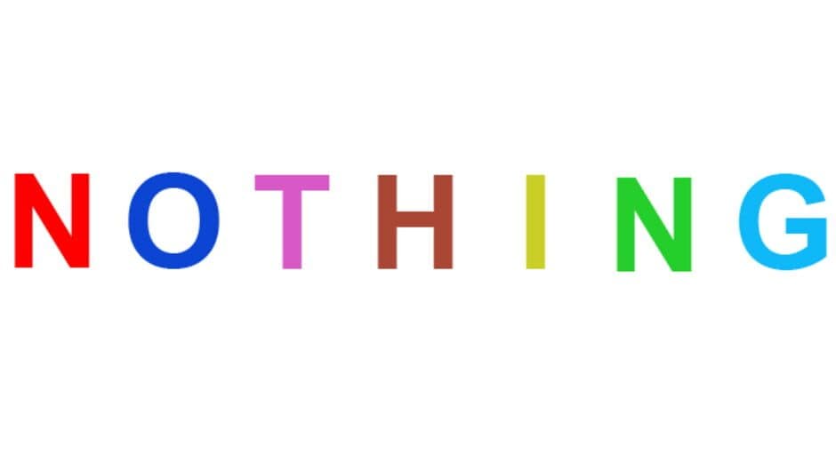 Nothing banner