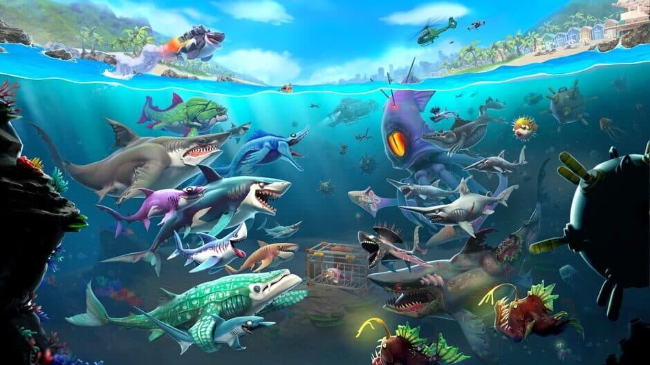 Hungry Shark World banner