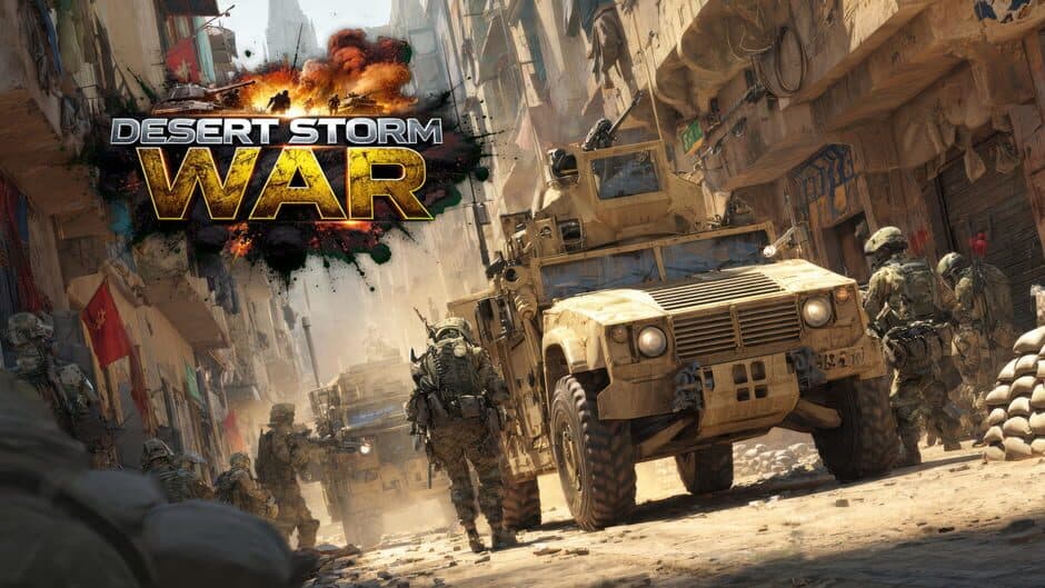 Desert Storm War FPS banner