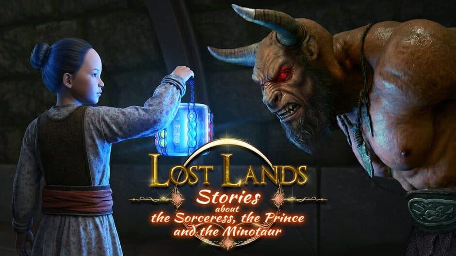 Lost Lands: Stories about the Sorceress, the Prince and the Minotaur banner