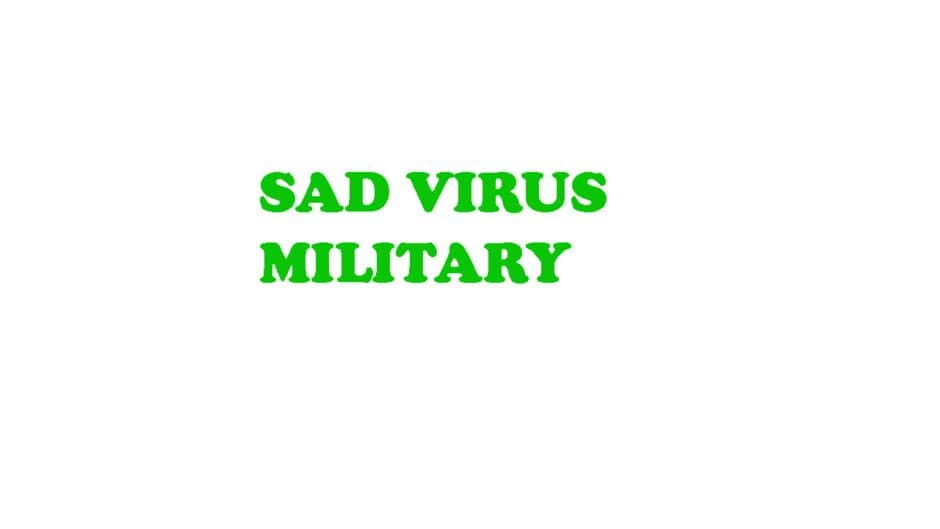 Sad Virus Military banner