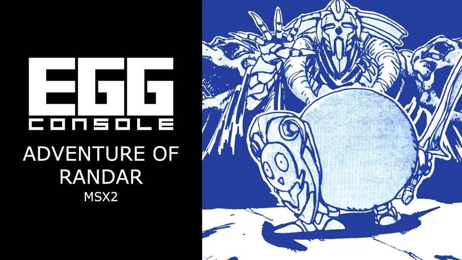 Eggconsole Adventure of Randar MSX2 banner