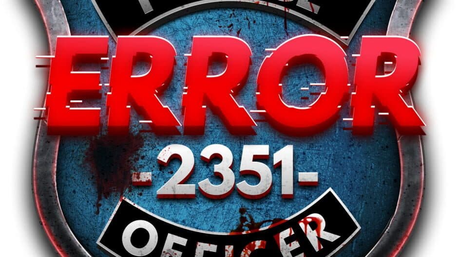 Error 2351 banner