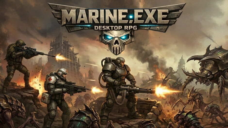 Marine.exe: Desktop RPG banner