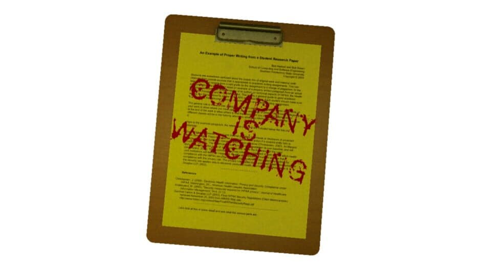 Company is Watching banner