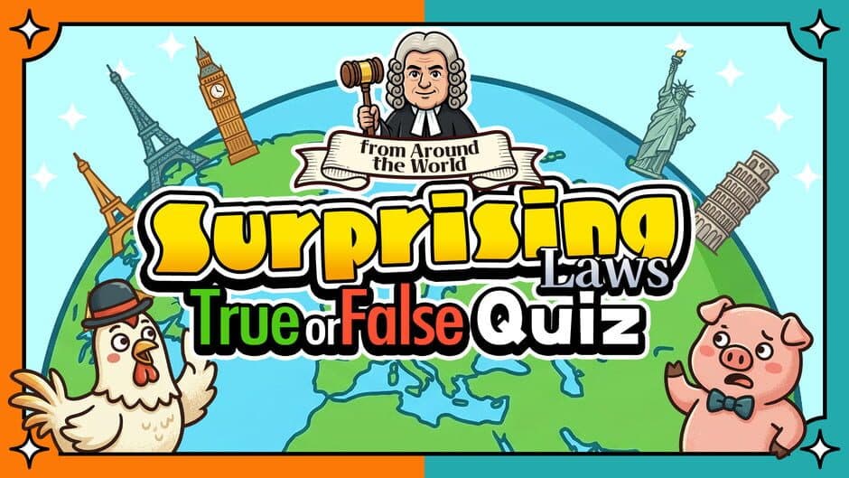 Surprising Laws Around the World True or False Quiz banner