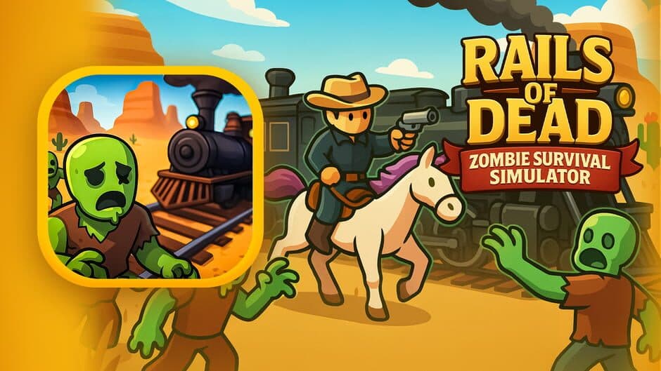 Rails of Dead: Zombie Survival Simulator banner