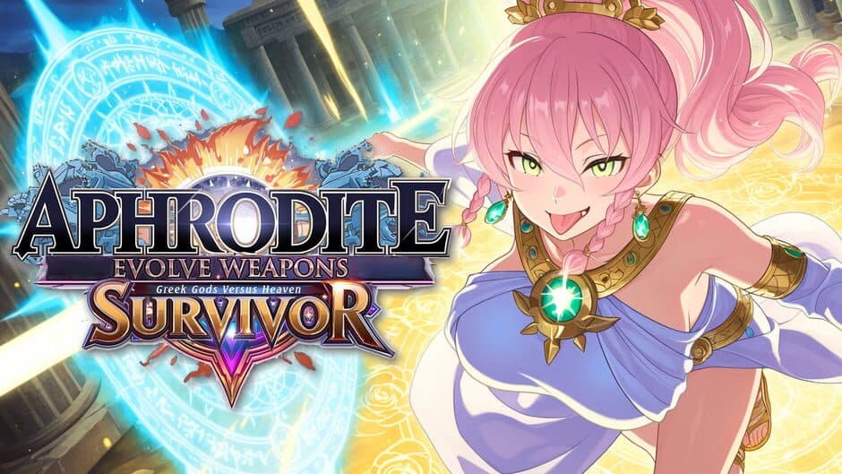 Aphrodite Evolve Weapons Survivor: Greek Gods Versus Heaven banner