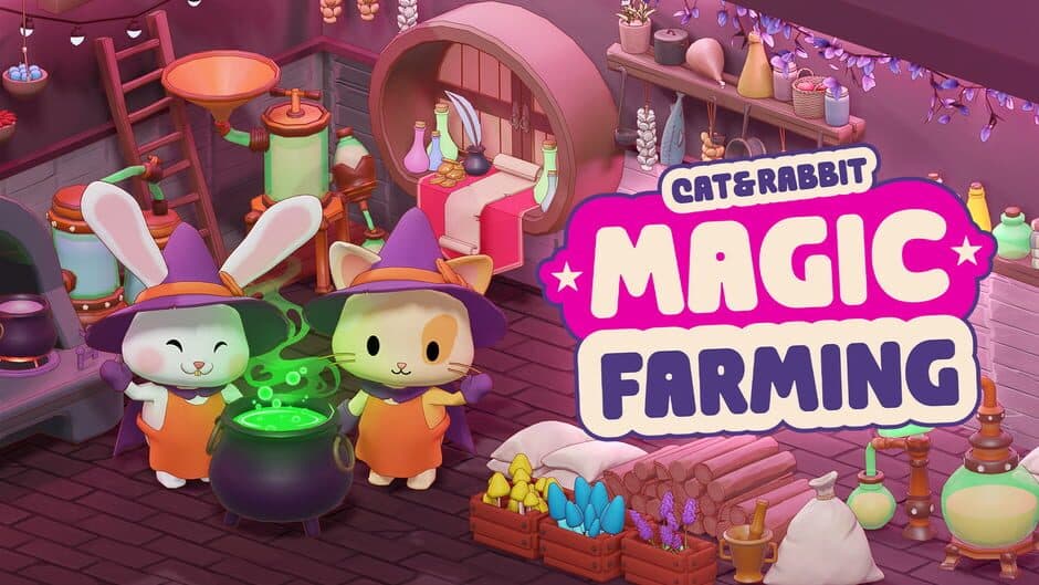 Cat & Rabbit Magic Farming banner