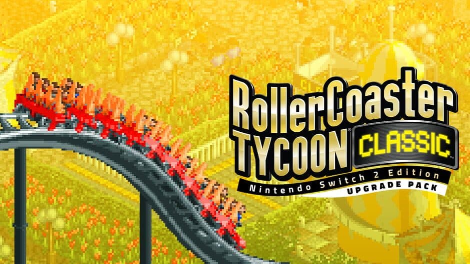 RollerCoaster Tycoon on Nintendo Switch banner