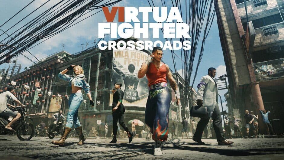 Virtua Fighter Crossroads banner