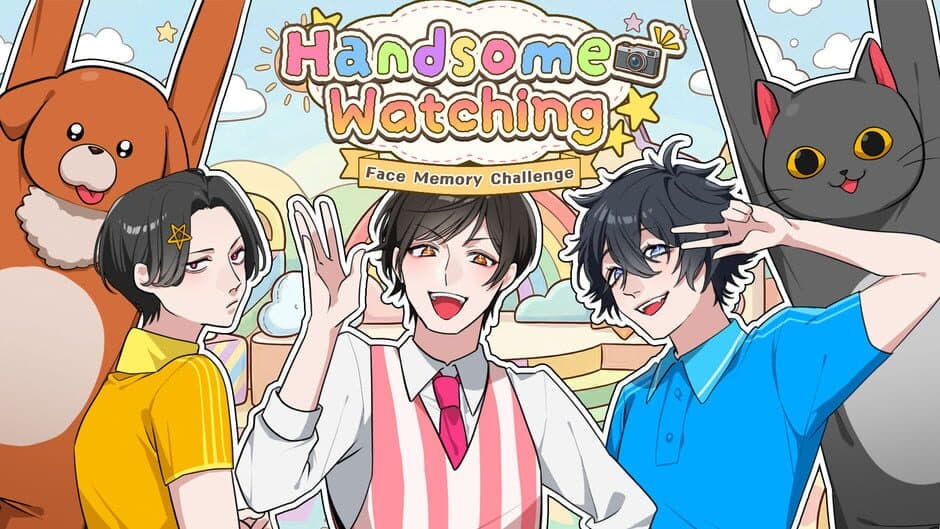 Handsome Watching Face Memory Challenge banner