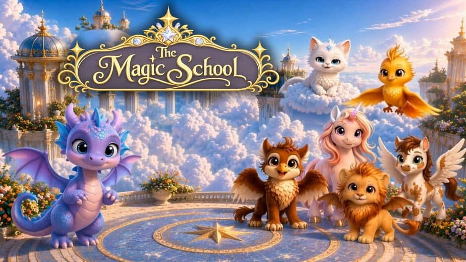 The Magic School banner