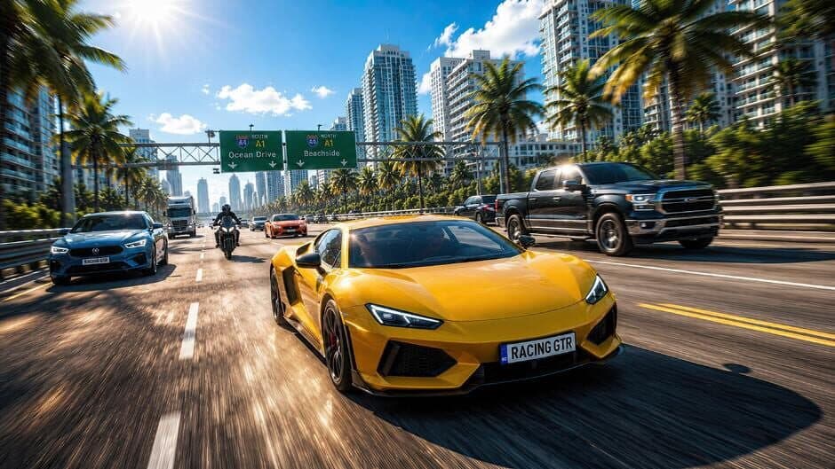 Xtreme Traffic Racing banner