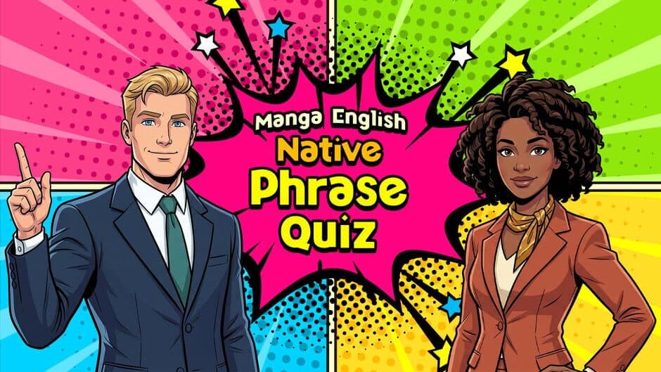 Manga English Native Phrase Quiz banner