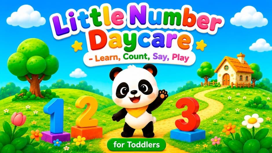 Little Number Daycare: Learn, Count, Say, Play for Toddlers banner
