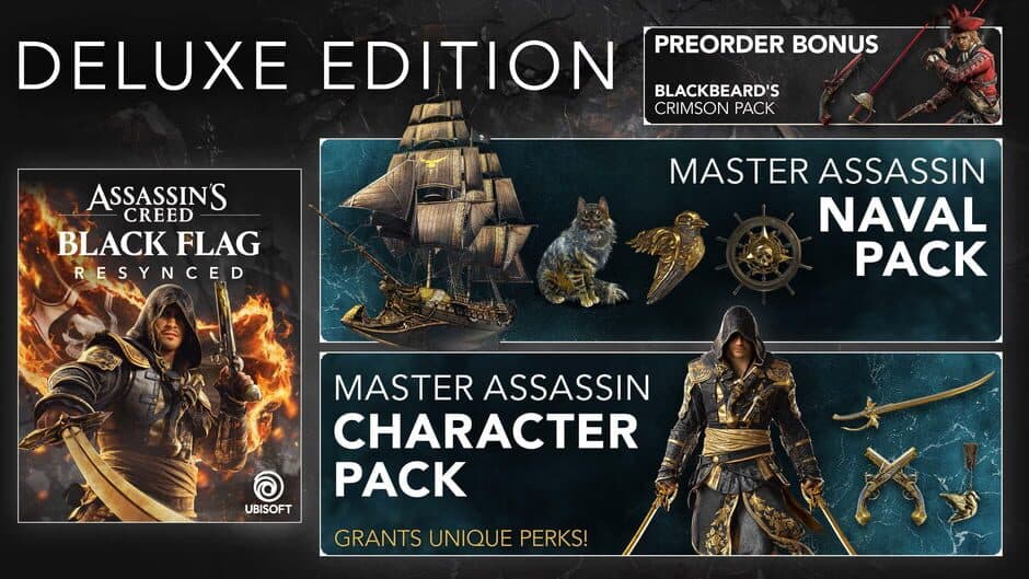Assassin's Creed Black Flag Resynced: Deluxe Edition banner