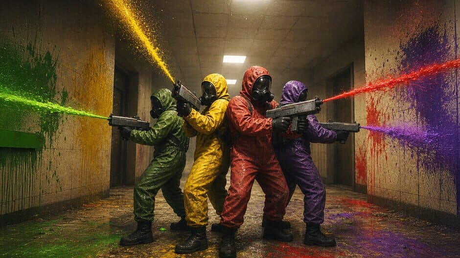 Backrooms: Splatter banner