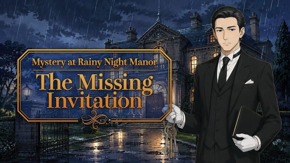 Mystery at Rainy Night Manor: The Missing Invitation banner