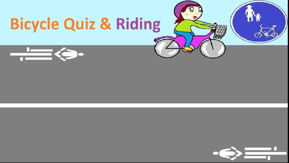 Bicycle Quiz & Riding banner