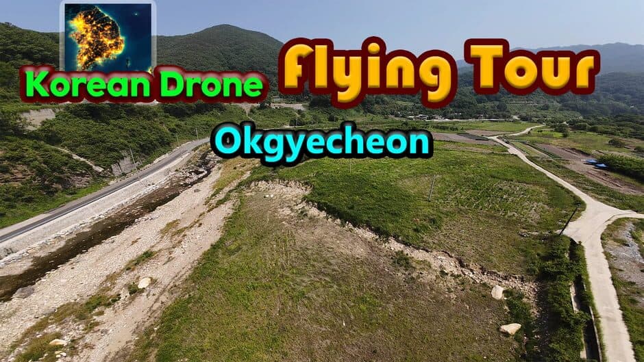 Korean Drone Flying Tour Okgyecheon banner