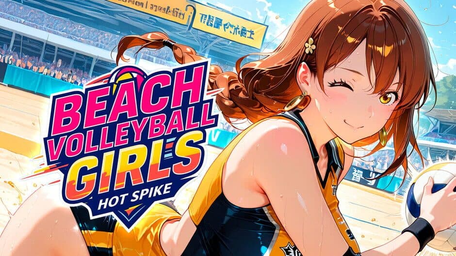 Beach Volleyball Girls: Hot Spike banner